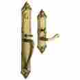 6950.040 Baldwin Hardware Kensington Entrance Trim Satin Brass Full Dummy Door 723079217697