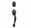 699da Kwikset Venetian Bronze Dakota Dummy Handle Set Adjustable Metal Interior Doors 883351014281
