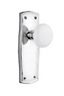 700363 Nostalgic Warehouse Passage Door Knob With Prairie Plate
