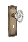 700468 Nostalgic Warehouse Chateau Passage Door Knob With Prairie Plate 700468 Nostalgic Warehouse Chateau Passage Door Knob With Prairie Plate
