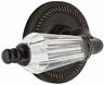 700636 Nostalgic Warehouse Rope Rosette With Parlor Lever Single Dummy Timeless