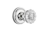 640691 701200 Nostalgic Warehouse Classic Rosette With Crystal Glass Door 640697012001