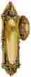 701670 Nostalgic Warehouse Victorian Antique Brass Passage Knob 0640697016702