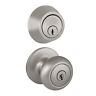 701821 Design House Cambridge Satin Nickel Entry Knob And 044321701826