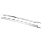 702.262.13 Ikea Blankett Cabinet Drawer Handles Aluminium Pack New