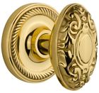 702528 Nostalgic Warehouse Rope Rosette 0640697025285