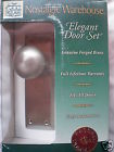 703600 Knob Warehouse Plate Nostalgic Passage Nickel