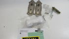640694 704026 Nostalgic Warehouse Victorian Plate Keyhole Homestead Knob Satin 640697040264