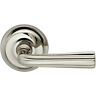 706-00.pd1 Omnia Lever With Rose Dummy Pair Bright Brass