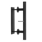 Eh7e 710120605107 Unbranded Barn Door Handle Pull Set Black Stainless