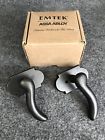 7108ttrhmb Emtek Assa Abloy Cody Lever Lh Passage Rosette Medium Bronze
