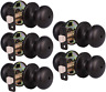 711181452075 Knobwell Pack Keyless Privacy Door Knobs Oil Rubbed