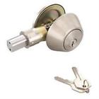 7112642 Prosource Deadbolt Stainless Steel Signal Cycle Mobilehome 045734655430
