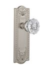 640699 715106 Nostalgic Warehouse Meadows Plate With Crystal Glass Knob 640697151069