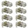 715624465165 Probrico Pack Interior Round Privacy Door Knobs Lock