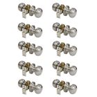 718399450428 Gobrico Modern Passage Door Lock Satin Nickel Keyless