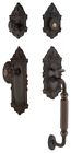 719380 Nostalgic Warehouse Victorian Grip Entry Set Backset