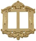 719942 Nostalgic Warehouse Victorian Outlet Switch Wall Plate Double 0640697199429