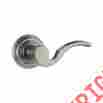 720brl502 Weiser Brooklane Passage Door Lever Rustic Pewter Hall Kwikset 100brl