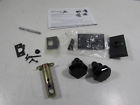 640690 725137 Nostalgic Warehouse Privacy Waldorf Black Door Knob Bronze 640697251370
