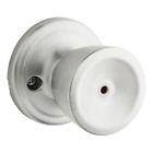 730a26d6alrcs  Kwikset Abbey Knob In Satin Chrome 042049194524