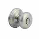 730j-15-cp Kwikset Juno Bed Bath Knob In Satin Nickel 883351043380