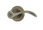 730pml-5 Kwikset Pembroke Privacy Door Lever Antique Brass 883351162357