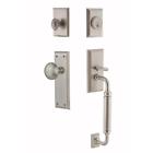 733373 Nostalgic Warehouse New York Plate Backset Satin Nickel Model