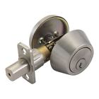 740423 Design House Single Cylinder Satin Nickel Latch Deadbolt 044321740429