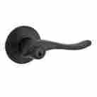 740avl Kwikset Avalon Iron Black Entry Lever Feat Smartkey 883351146494