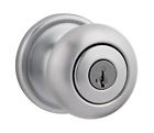 42049224245 740h-26 Kwikset Hancock Entry Door Knob Bright Chrome