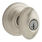 740l-15 Kwikset Laurel Entry Knob Featuring Smartkey In Satin 883351104050 740l-15 Kwikset Laurel Entry Knob Featuring Smartkey In Satin 883351104050