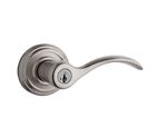 740pml-15s Kwikset Pembroke Entry Door Lever Satin Nickel 883351094498