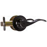 778902 Design House Springdale Privacy Door Lever Set Black 044321007195