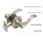 781872 Design House Ball Passage Door Knob