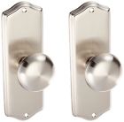 8001pus15 Emtek Colonial Door Set