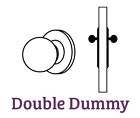 800307 Grandeur Windsor Single Dummy Door Knob