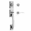 800tvhxktl Kwikset Signature Tavaris Smartkey Satin Nickel Lock Keyed Entry Door Handleset 0883351398619