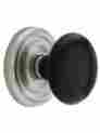 8050ebus15 Emtek Classic Rosette With Black