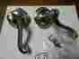 8051 Emtek Dummy Rope Lever Handle Satin Nickel Lot Of 2 Pcs