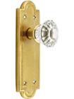 8052asus3 Emtek Belmont Plate Set With Astoria Crystal Door Knobs Dummy