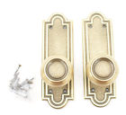 8052btus7 Emtek Belmont Door Set With Knobs Dummy French Old