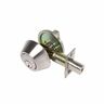 809034 Legend Case Of Single Cylinder Deadbolt Brushed Nickel 076335891347