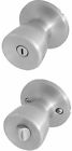 8100302 Honeywell Tulip Knob Privacy Door Lock Satin Nickel 814113018780