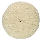 75929901769 810176 Presta Rotary Wool Buffing Pad White Heavy Cut