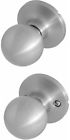 8102302 Honeywell Ball Knob Privacy Door Lock Satin Nickel 814113018964