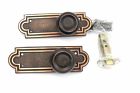 8102btus10b Emtek Belmont Door Set