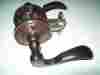 8106 Emtek Cortina Privacy Lever Set Lancaster Rosette L Left-hand Oil Rubbed Bronze