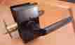 8121 Emtek Milano Oil Rubbed Bronze Lever Door Handle Rosette Passage Rh