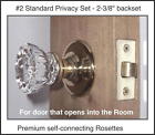 8219-pb2 Roussos Reproductions 3 Fluted Crystal